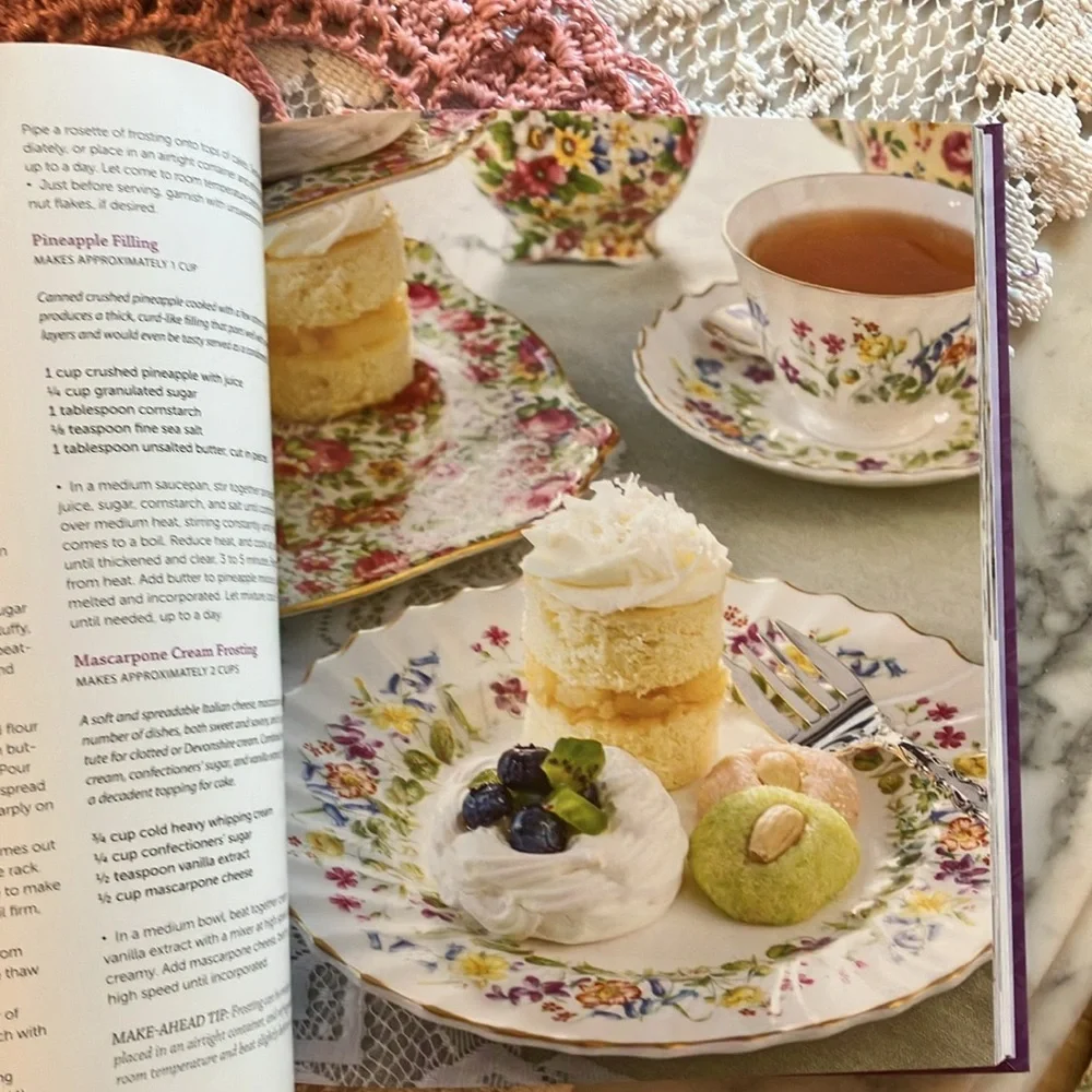 NWOT Gorgeous “Come for Tea” 🫖 Recipe Book - Picture 7 of 12